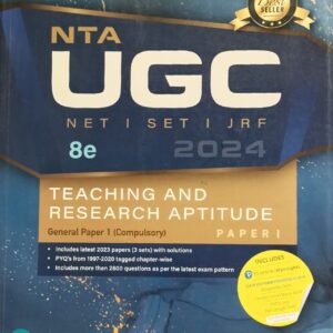 2024 NTA UGC Teaching and Researching Aptitude Book By Pearson