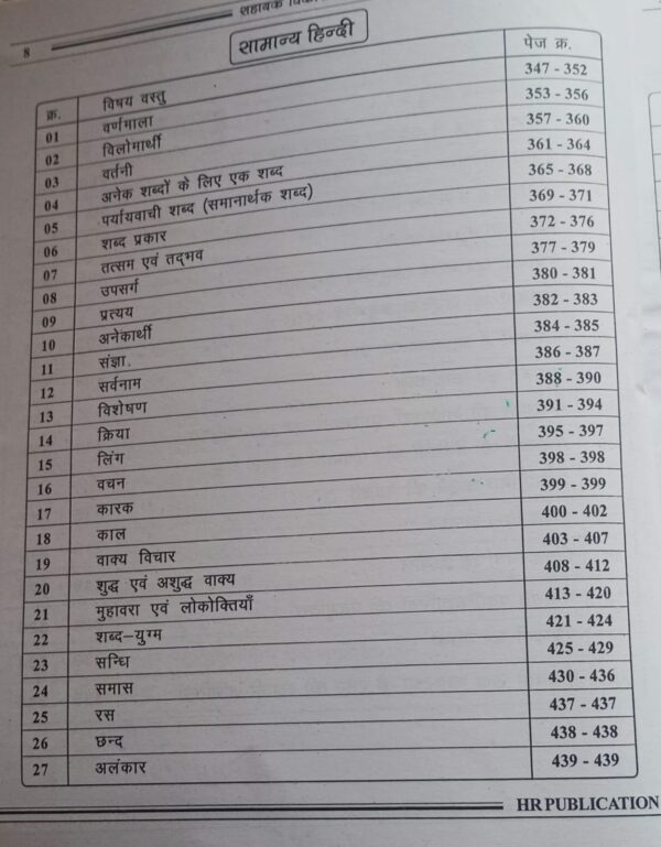 2024 Sahayak Vikas Vistaar Adhikari ADEO By HR Publication