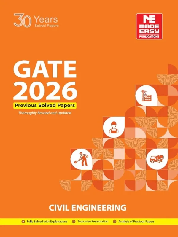 GATE 2026 Civil Engineering Book By MADE EASY